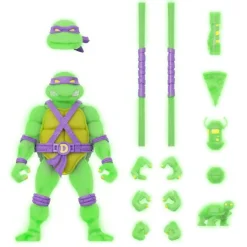 Super7 Teenage Mutant Ninja Turtles Ultimates! - Donatello [Mutagen Ooze Glow] (Pre-Order Exclusive)| Teenage Mutant Ninja Turtles