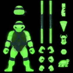 Super7 Teenage Mutant Ninja Turtles Ultimates! - Donatello [Mutagen Ooze Glow] (Pre-Order Exclusive)| Teenage Mutant Ninja Turtles