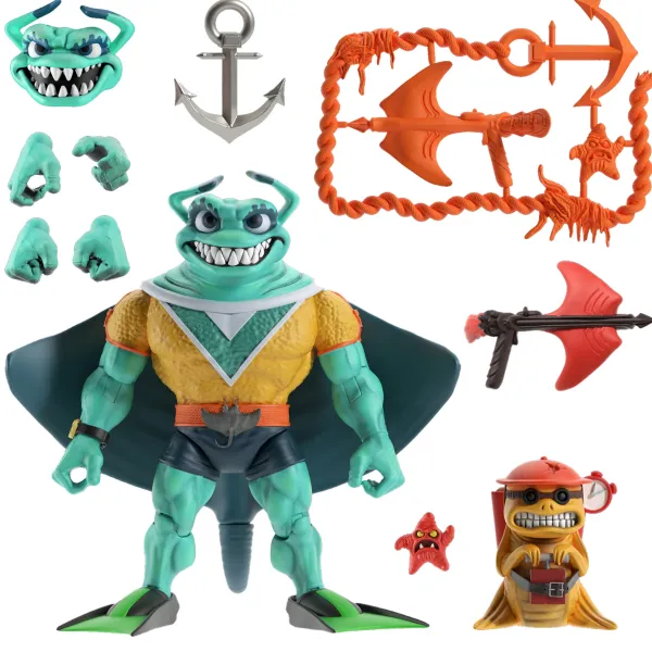Super7 Teenage Mutant Ninja Turtles Ultimates! Wave 5 - Ray Fillet| Teenage Mutant Ninja Turtles