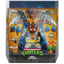 Super7 Teenage Mutant Ninja Turtles Ultimates! Wave 9 - Wingnut & Screwloose| Teenage Mutant Ninja Turtles