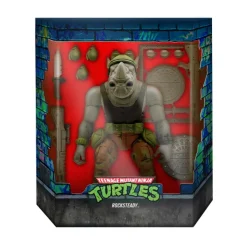 Super7 Teenage Mutant Ninja Turtles Ultimates! Wave 3 - Rocksteady| Teenage Mutant Ninja Turtles