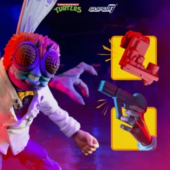 Super7 Teenage Mutant Ninja Turtles Ultimates!W1 - Baxter Stockman Version 2| Teenage Mutant Ninja Turtles