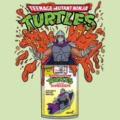 Super7 Teenage Mutant Ninja Turtles T-Shirts - Shredder / Pasta Can| Teenage Mutant Ninja Turtles