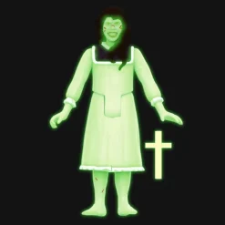 Super7 The Exorcist Reaction Figures - Regan (Monster Glow)| The Exorcist