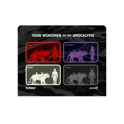 Super7 The Four Worstmen Of The Apocalypse Reaction Figure - Captain Deadstar And War Jaguar| The Worst