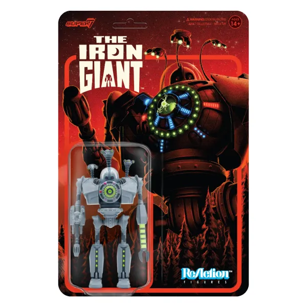 Super7 The Iron Giant Reaction Figure - Attack Giant| The Iron Giant
