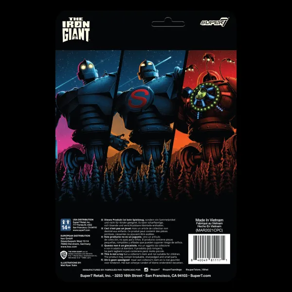 Super7 The Iron Giant Reaction Figure - Attack Giant| The Iron Giant