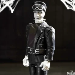 Super7 The Munsters Reaction Wave 3 - Hot Rod Herman (Grayscale)| The Munsters