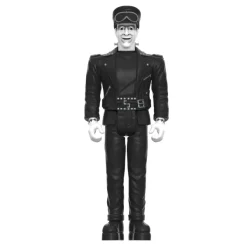Super7 The Munsters Reaction Wave 3 - Eddie Munster, Marilyn Munster & Hot Rod Herman (Grayscale)| The Munsters