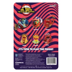 Super7 The Muppets Reaction Figures Wave 1- Electric Mayhem Band - Scooter| Disney