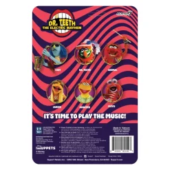 Super7 The Muppets Reaction Figures Wave 1- Electric Mayhem Band - Floyd| Disney