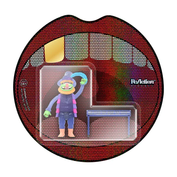 Super7 The Muppets Reaction Figures Wave 1 - Electric Mayhem Band - Dr. Teeth (Glitter)| The Muppets