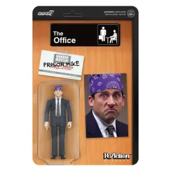 Super7 The Office Reaction Figures Wave 2 - Michael Scott (Prison Mike)| The Office
