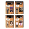 Super7 The Office Reaction Figures Wave 2 - Michael Scott (Prison Mike), Dwight Schrute (Basketball), Stanley Hudson (Florida), Pam Beesly (Dundie)| The Office