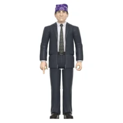Super7 The Office Reaction Figures Wave 2 - Michael Scott (Prison Mike), Dwight Schrute (Basketball), Stanley Hudson (Florida), Pam Beesly (Dundie)| The Office