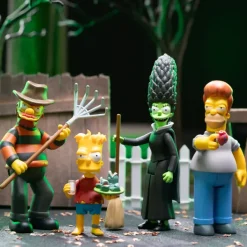 Super7 The Simpsons Reaction Figures Wave4 - Treehouse Of Horror V2 - Set Of 4| The Simpsons