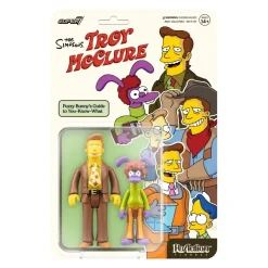 Super7 The Simpsons Reaction W2 - Troy Mcclure (Fuzzy Bunny'S Guide To You-Know-What)| The Simpsons