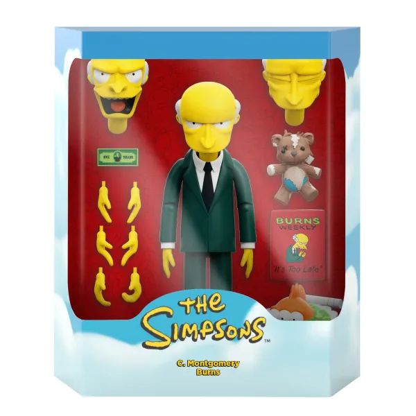 Super7 The Simpsons Ultimates W3 - Montgomery Burns| The Simpsons