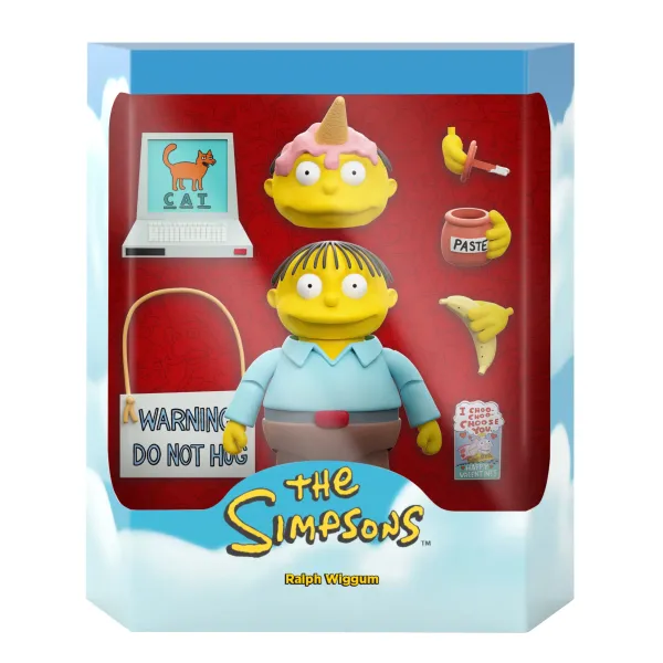 Super7 The Simpsons Ultimates W3 - Ralph Wiggum| The Simpsons