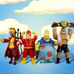 Super7 The Simpsons Ultimates! Wave 4 - Set Of 4| The Simpsons
