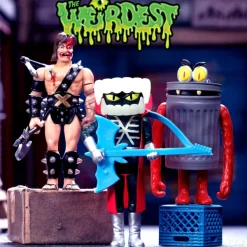Super7 The Weirdest Wave 1 Figures - Bl D, Trashquatch & Gor-Ior| The Weirdest