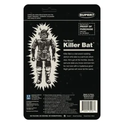 Super7 The Worst Reaction Figures Wave 3C - Killer Bat (Monster Glow) Sdcc 22| The Worst