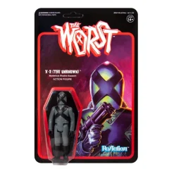 Super7 The Worst Reaction Figure - X-2 (The Unknown) Wide Release Color| The Worst