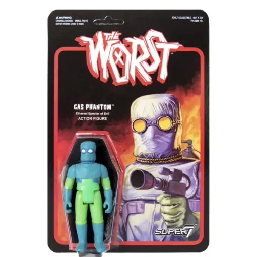 Super7 The Worst Reaction Figure - Gas Phantom Star Worst| The Worst