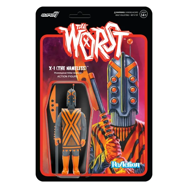 Super7 The Worst Reaction Figures Wave 3 - X-Series (Full Set)| The Worst