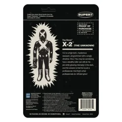 Super7 The Worst Reaction Figures Wave 3C - X-2 (Monster Glow) Sdcc 22| The Worst