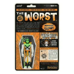 Super7 The Worst Reaction Figures Wave 3 - King Hell (Hell-Oween Glow)| The Worst