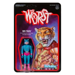 Super7 The Worst Reaction Figure - Red Tiger (Color 3)| The Worst