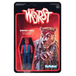 Super7 The Worst Reaction Figure - Werewolf Biker (Color 2)| The Worst