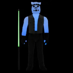 Super7 The Worst Reaction Figure - Werewolf Biker (Monster Glow)| The Worst