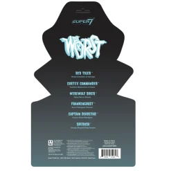 Super7 The Worst Reaction Figure - Werewolf Biker (Monster Glow)| The Worst