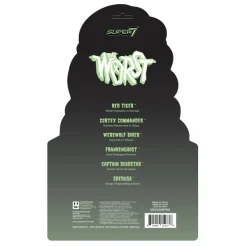 Super7 The Worst Reaction Figure - Shedusa (Monster Glow)| The Worst