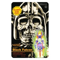 Super7 The Worst Reaction Wave 1 - Black Falcon (Monster Glow)| The Worst
