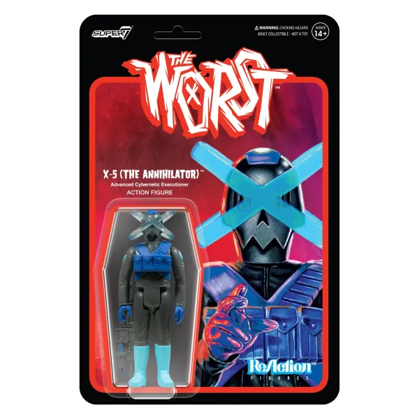 Super7 The Worst Reaction X-Series - X-5 (Infrared)| The Worst