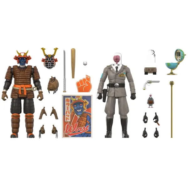 Super7 The Worst Ultimates! Wave 3 - Killer Bat & Cortex Commander| The Worst