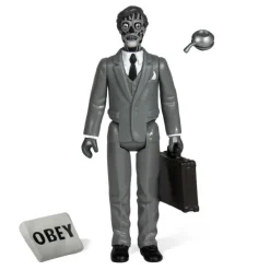 Super7 They Live Reaction Figure - Male Ghoul (Black & White)| They Live