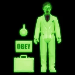 Super7 They Live Reaction Wave 2 - Male Ghoul (Glow)| They Live
