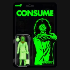 Super7 They Live Reaction Wave 2 - Female Ghoul (Glow)| They Live