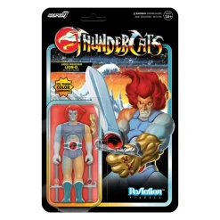 Super7 Thundercats Reaction Wave 5 - Hook Mountain Lion-O (Ice Thaw Color Change)| Thundercats