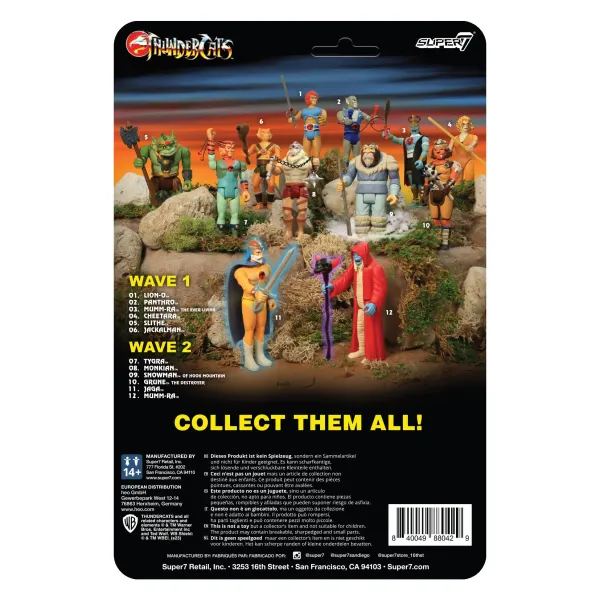 Super7 Thundercats Reaction Wave 5 - Ghost Jaga| Thundercats