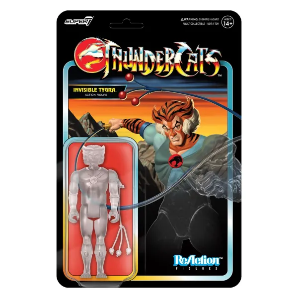 Super7 Thundercats Reaction Wave 5 - Tygra (Invisible)| Thundercats