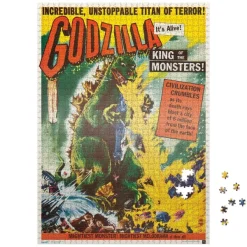 Super7 Toho Puzzle - Godzilla King Of Monsters (U.S. Release One Sheet Poster)| Godzilla