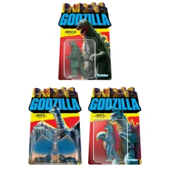 Super7 Toho Reaction Figures - Godzilla '84, Gigan & Rodan (Toy Recolors)| Godzilla