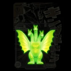 Super7 Toho Reaction Figures Wave 4 - King Ghidorah (Glow)| Godzilla