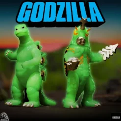 Super7 Toho Reaction Figures Wave 05 (Godzilla Day) - Godzilla '74 (Glow)| Godzilla