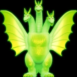 Super7 Toho Reaction Figures Wave 2 - Hedorah & King Ghidorah Glow| Godzilla